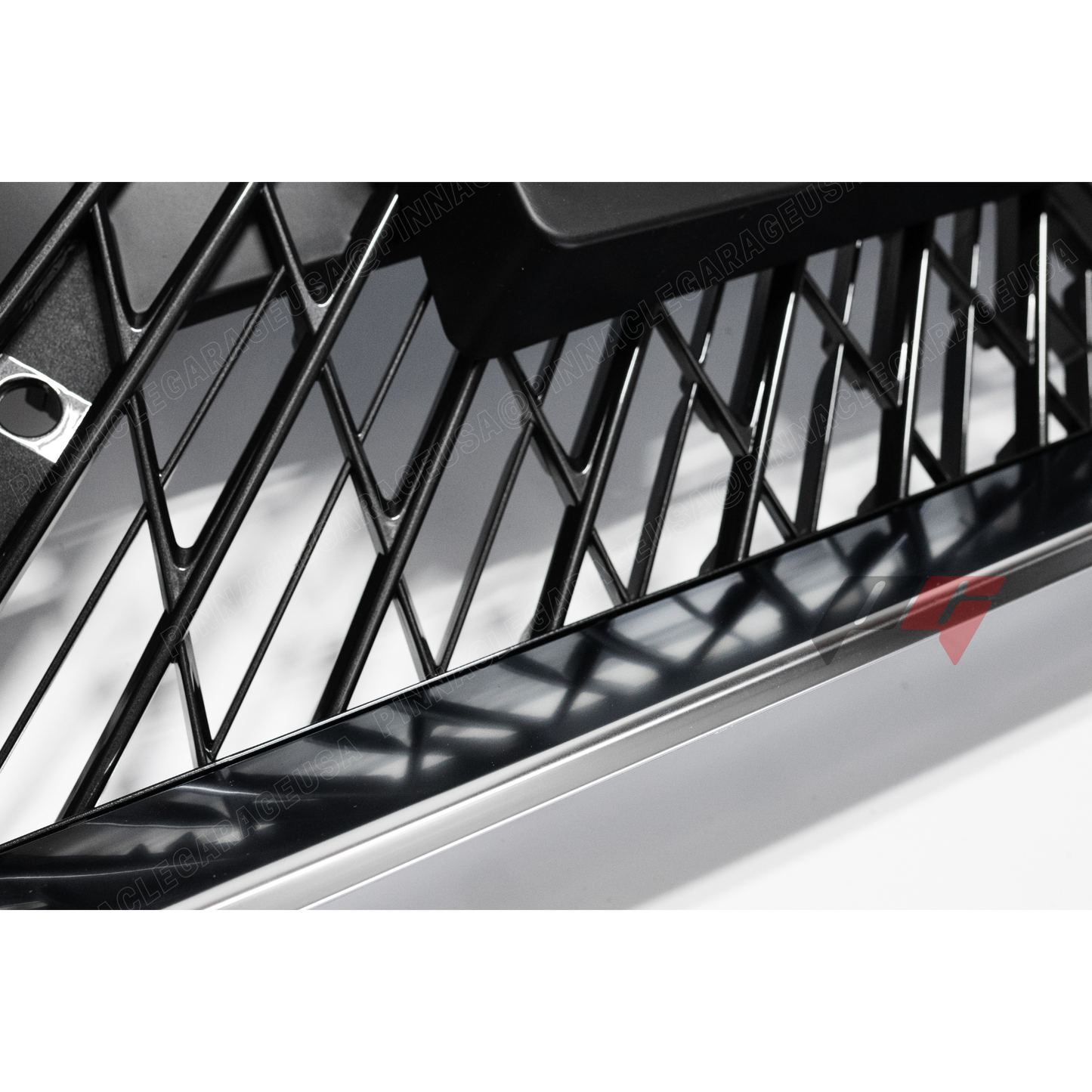2016-2018 LEXUS ES350 ES300h LS Style Front Grille with Chrome Trim