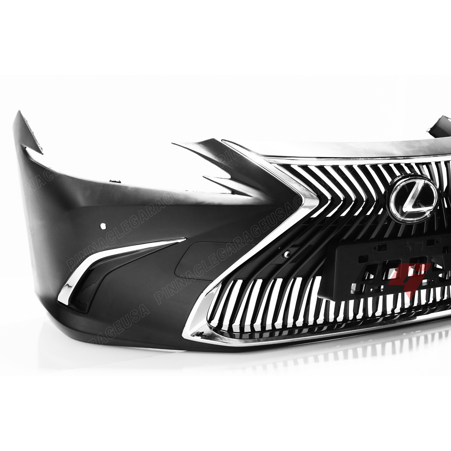 2019-2024 LEXUS ES250, ES300h, ES350 to 21+ Style Front Bumper Conversion Kit
