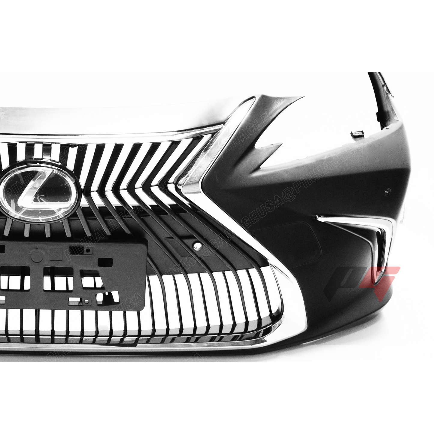2019-2024 LEXUS ES250, ES300h, ES350 to 21+ Style Front Bumper Conversion Kit