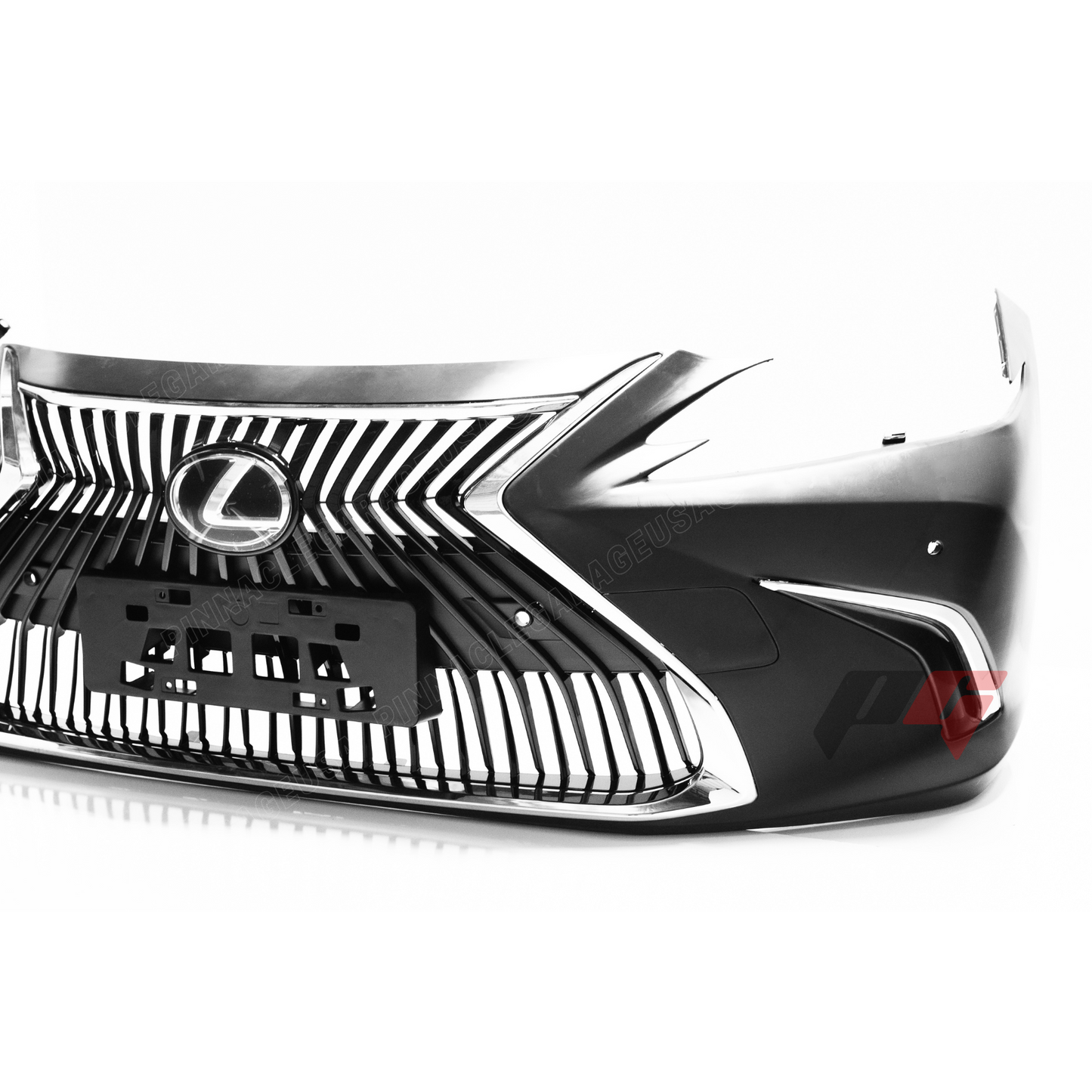 2019-2024 LEXUS ES250, ES300h, ES350 to 21+ Style Front Bumper Conversion Kit