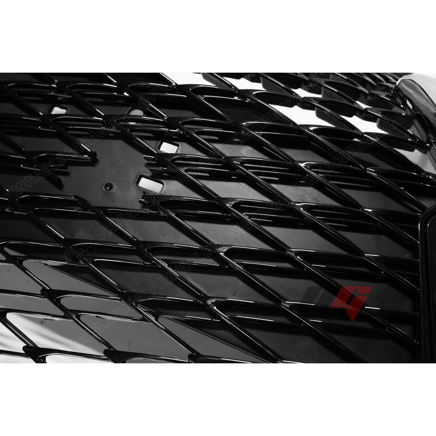 2017-2020 LEXUS IS300, IS350 F-Sport Style Front Grille with Chrome Trim
