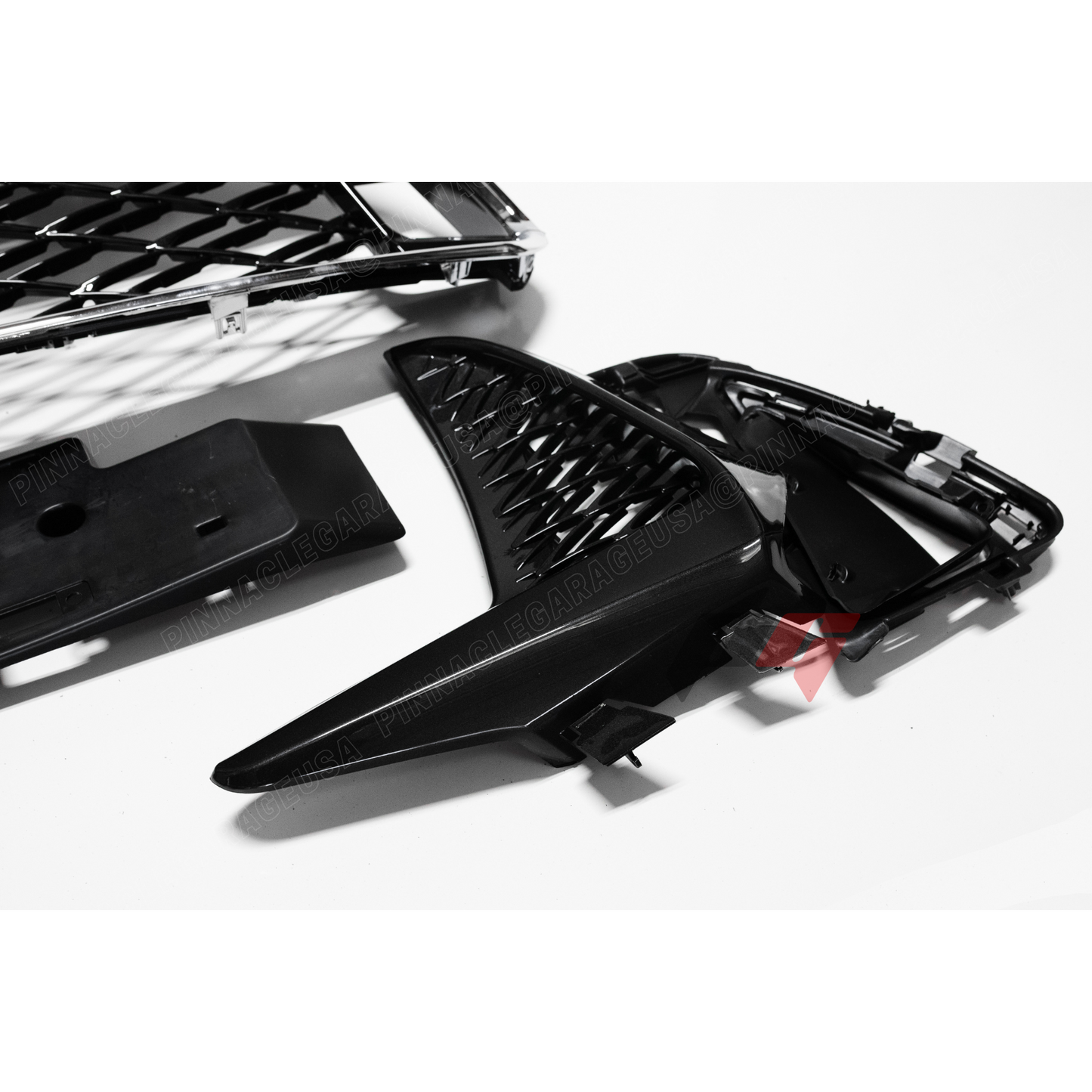 2017-2020 LEXUS IS300, IS350 F-Sport Style Front Grille with Chrome Trim