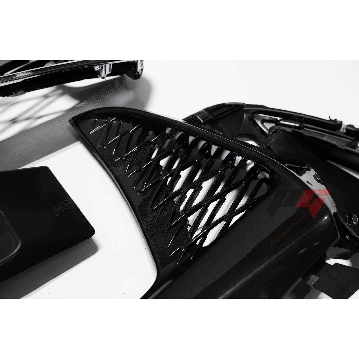 2017-2020 LEXUS IS300, IS350 F-Sport Style Front Grille with Chrome Trim