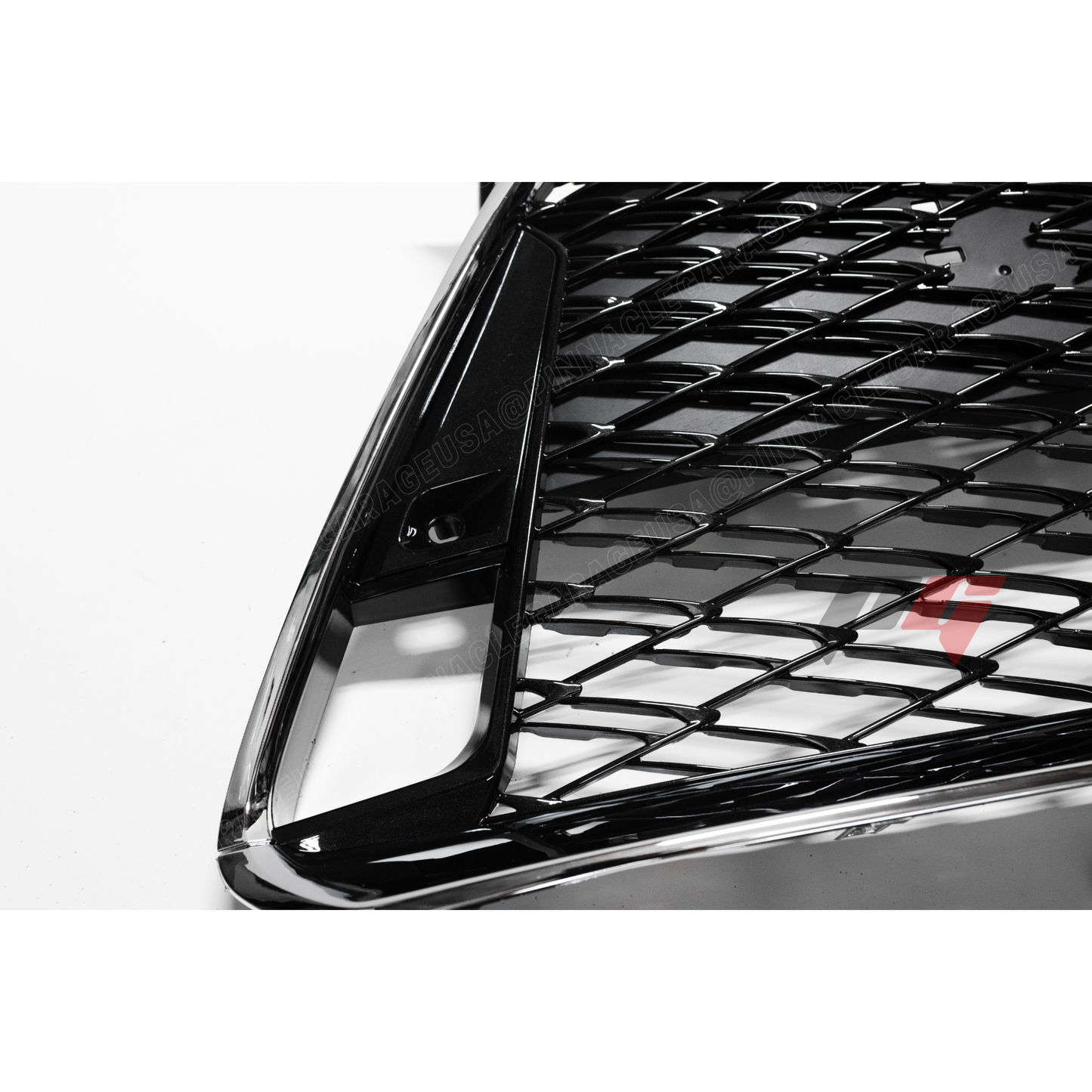 2017-2020 LEXUS IS300, IS350 F-Sport Style Front Grille with Chrome Trim