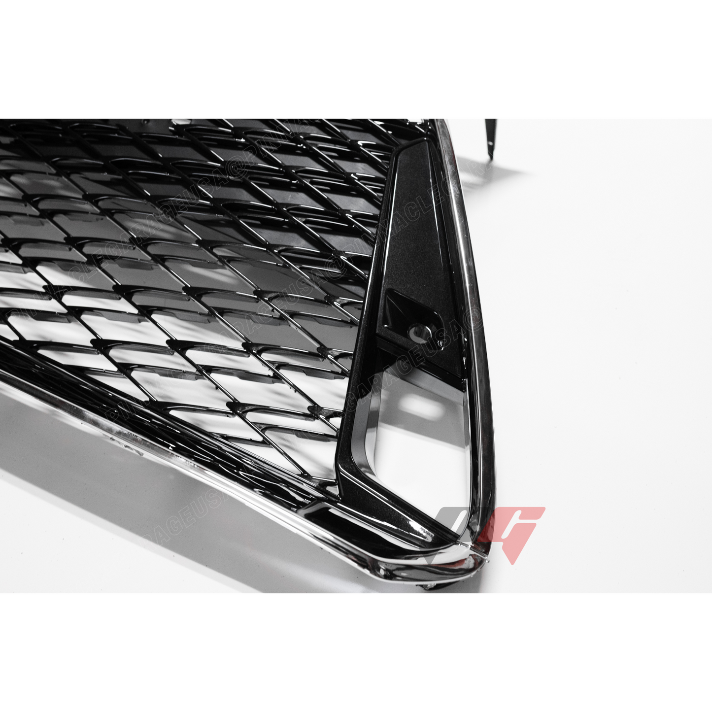 2017-2020 LEXUS IS300, IS350 F-Sport Style Front Grille with Chrome Trim
