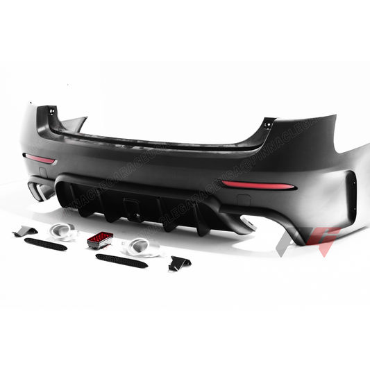 2006-2011 LEXUS GS300, GS350, GS430 Rear Bumper Cover w/ Mufflers & 3rd Brake Light