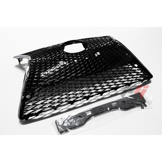 2014-2016 LEXUS IS200t, IS250, IS350 F-Sport 3IS Front Upper Grille With Chrome Trim