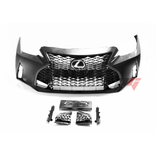 2021-2024 LEXUS IS300, IS350, IS500 to F-Sport Style Front Bumper Conversion