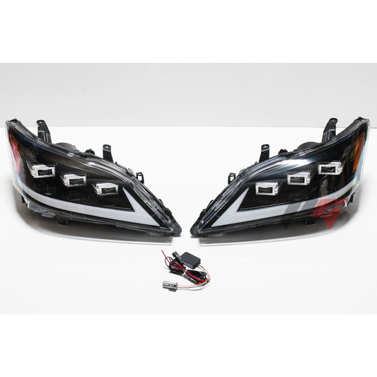2006-2013 Lexus ES350, ES300h Triple Beam F-Sport Style LED Head Lights