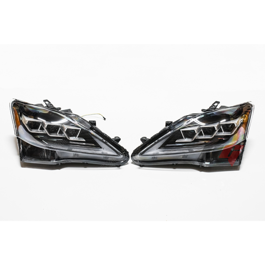 2006-2013 Lexus IS250, IS350 Triple Beam F-Sport Style LED Head Lights
