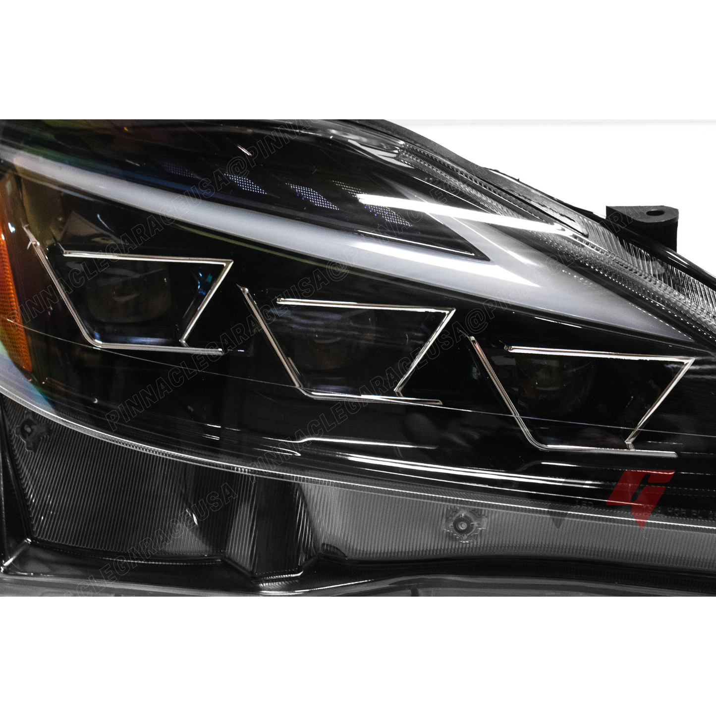 2006-2013 Lexus IS250, IS350 Triple Beam F-Sport V2 Style LED Head Lights