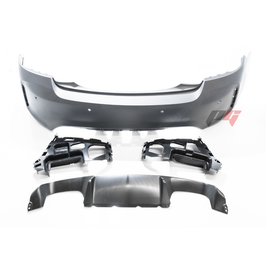 2014-2019 BMW F22 2 Series, F87 M2CS Style Rear Bumper Conversion