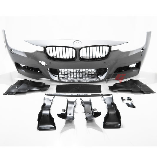 2013-2018 BMW F30 3 Series Front MTech Style Bumper Cover Conversion