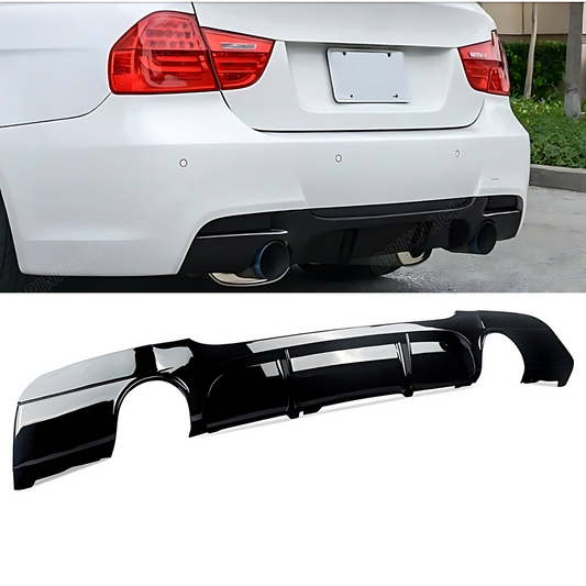 2006-2012 BMW 3 Series E90 M-Performance Style Rear Bumper Diffuser Splitter