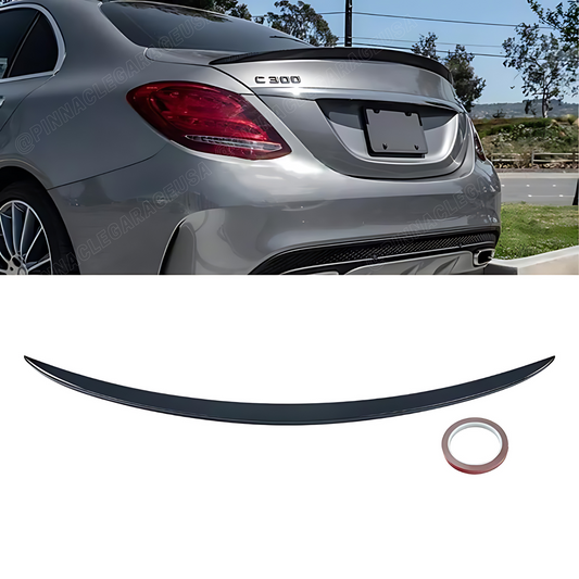 2015-2021 Mercedes Benz C-Class/ C63 W205 Rear AMG Style Trunk Lip Spoiler