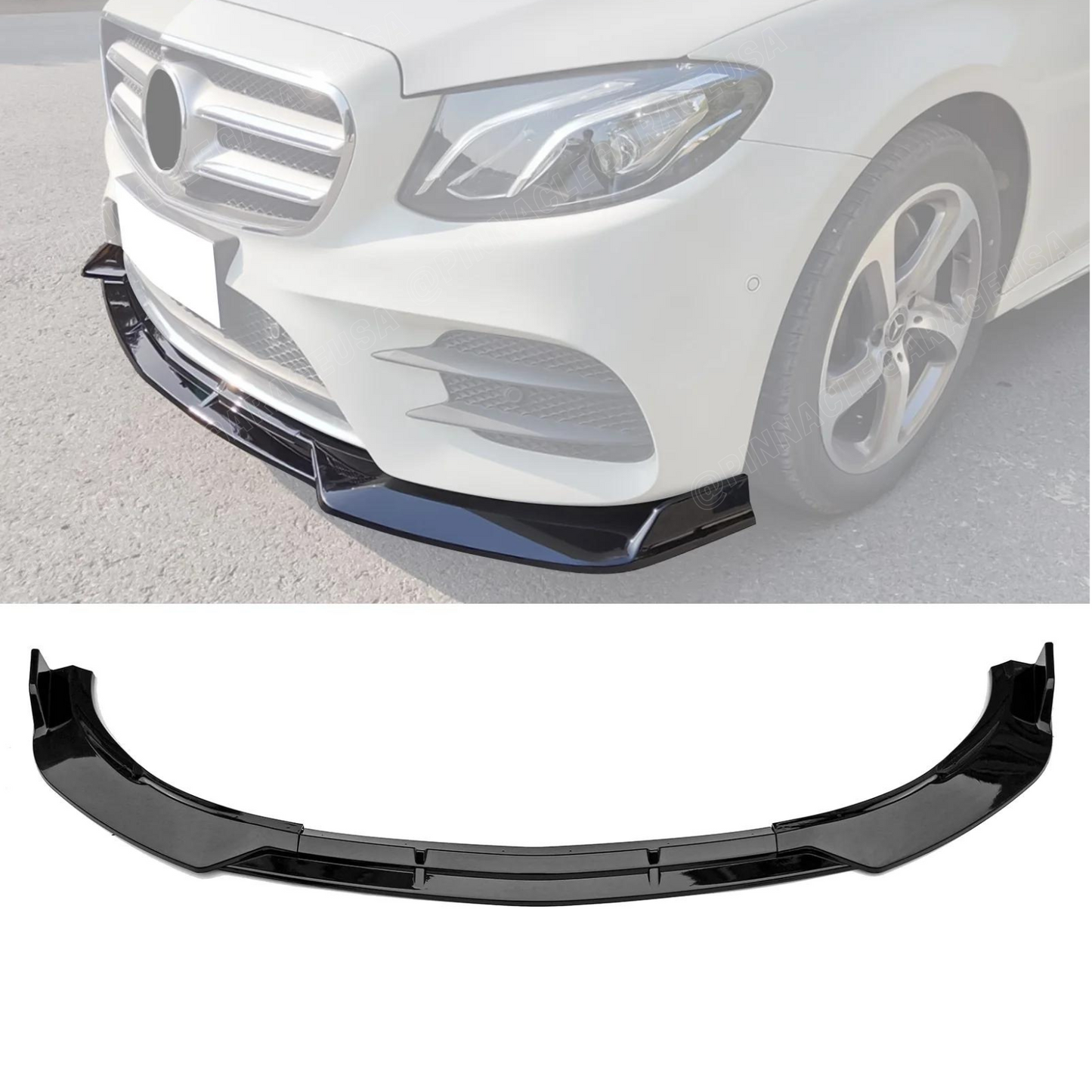 2020-2024 Mercedes Benz E-Class W213 Front Bumper Brabus Style Splitter Lip