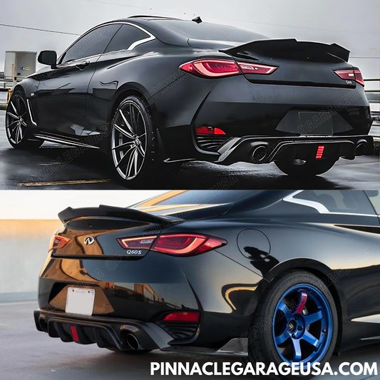 2017-2022 Infiniti Q60 Rear PSM Style Trunk Spoiler