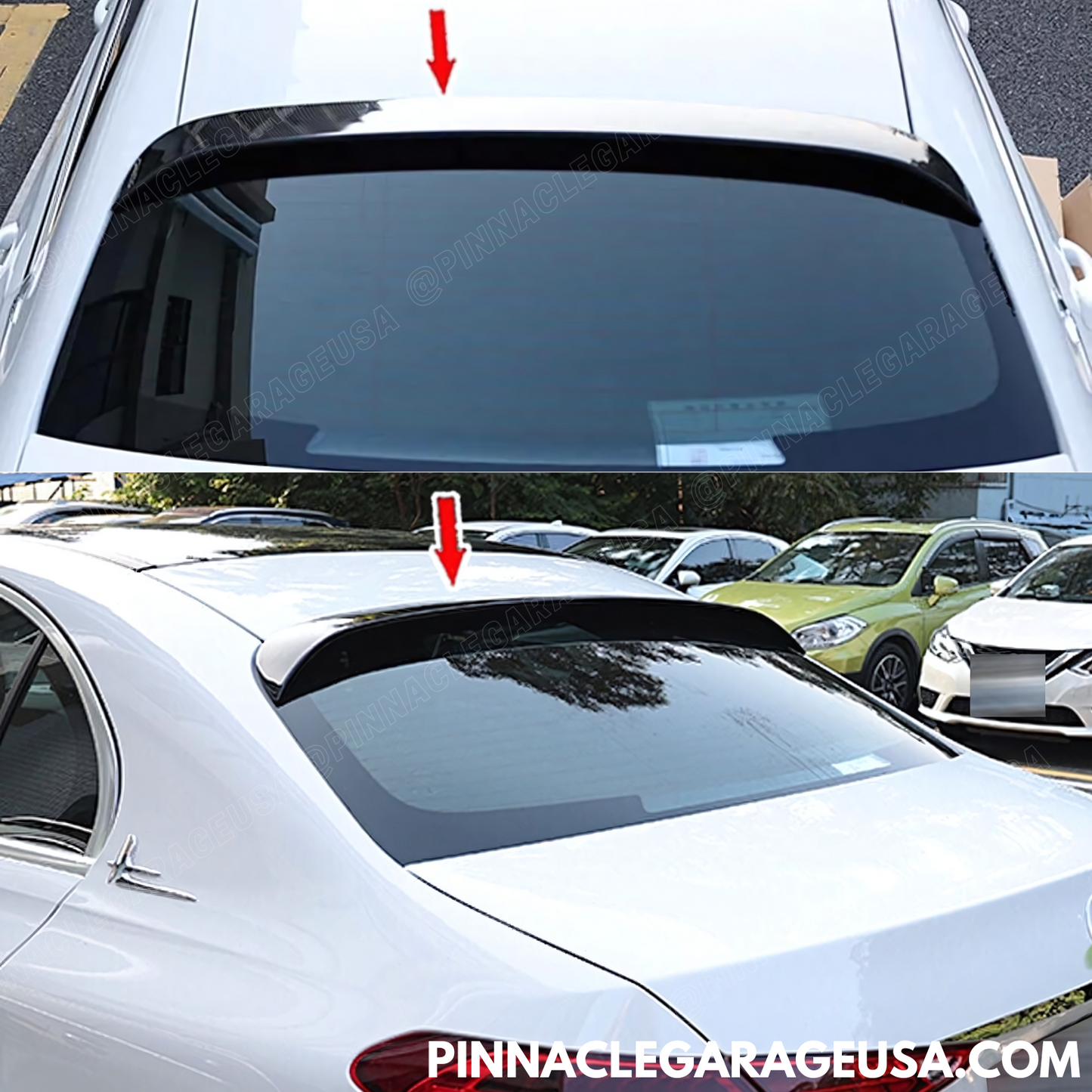 2022-2024 Mercedes Benz C-Class/ C63 W206 Rear Window Roof Spoiler