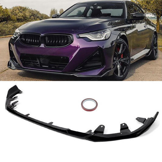 2022-2024 BMW G42 2 Series Front Bumper M Performance Style Lip Splitter