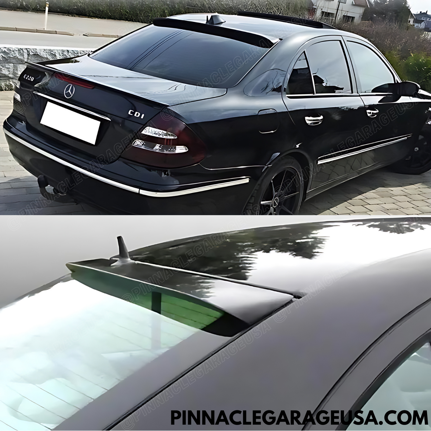 2003-2009 Mercedes Benz E-Class/ E63 W211 Rear Window Roof Spoiler