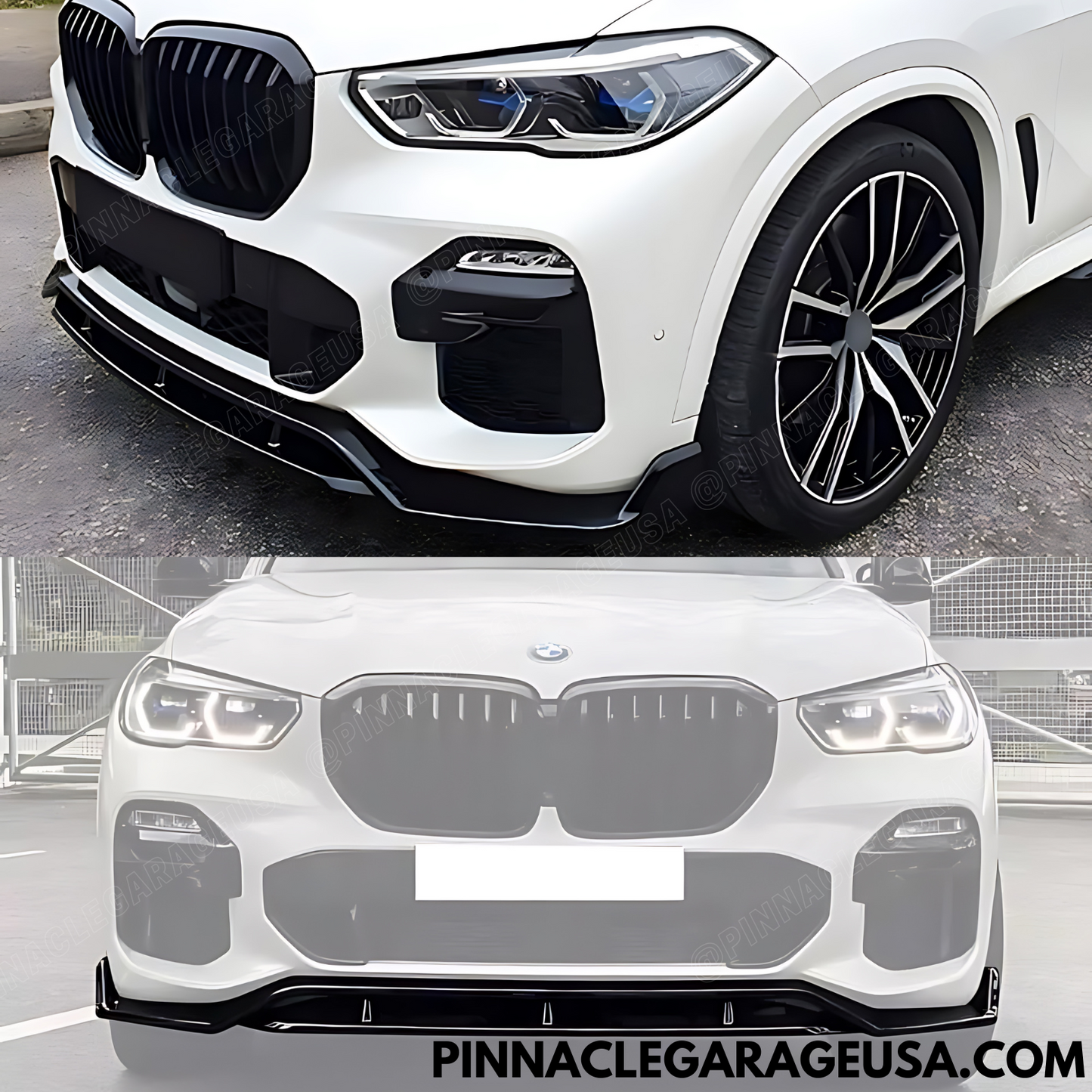 2019-2024 BMW X5 Series G05 Front Bumper M Sport Style Splitter Lip