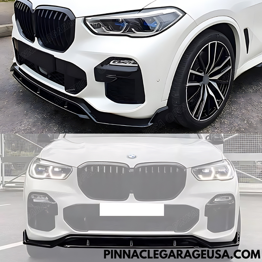 2019-2024 BMW X5 Series G05 Front Bumper M Sport Style Splitter Lip