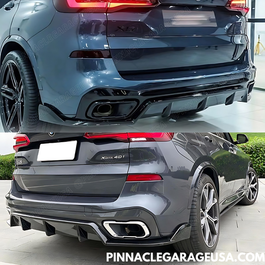 2019-2024 BMW X5 Series G05 Rear Bumper Diffuser for M Sport