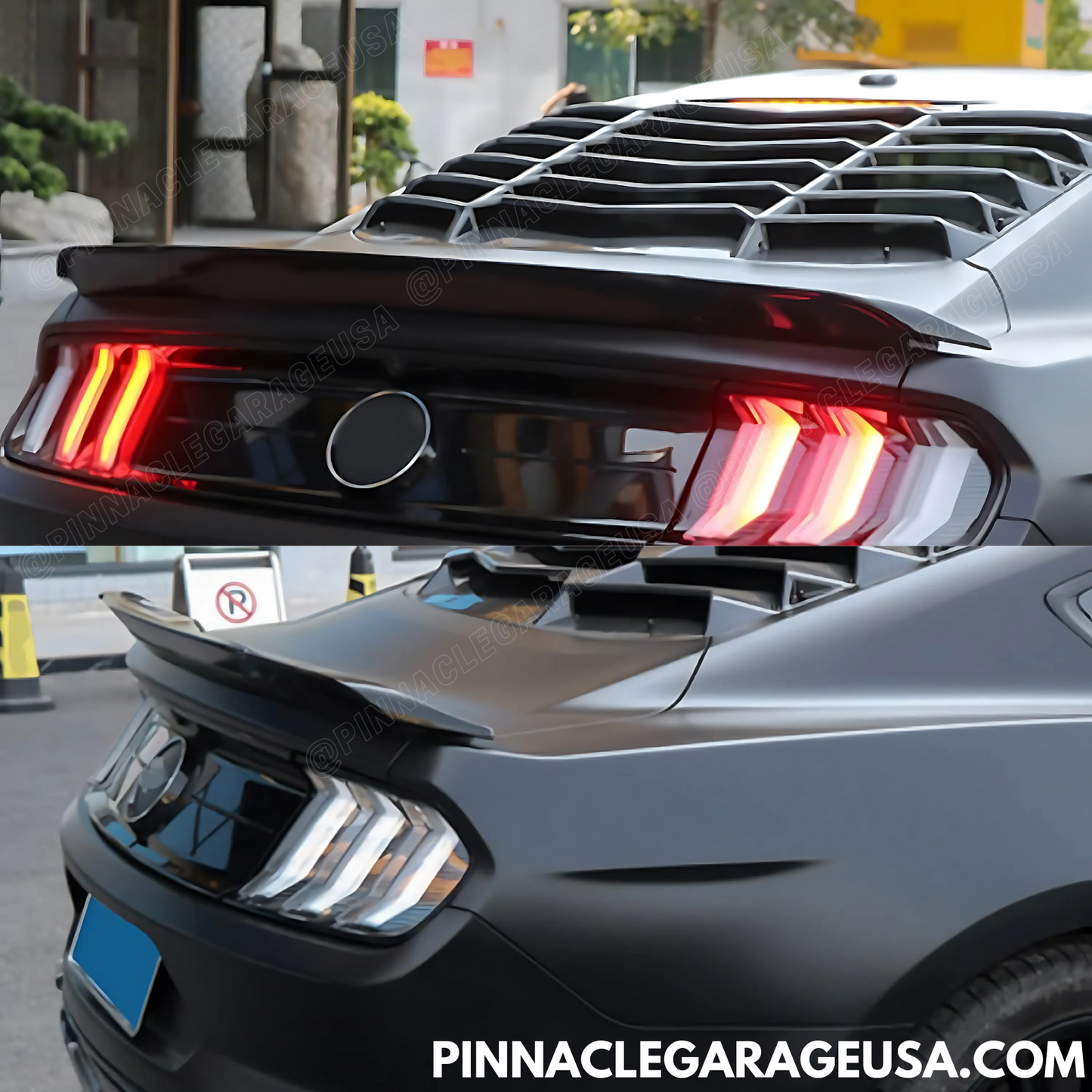 2015-2022 Ford Mustang Rear GT350 Style Trunk Spoiler