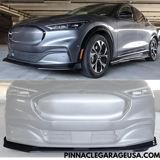 2021-2024 Ford Mustang Mach-E Front Bumper Lip Splitter