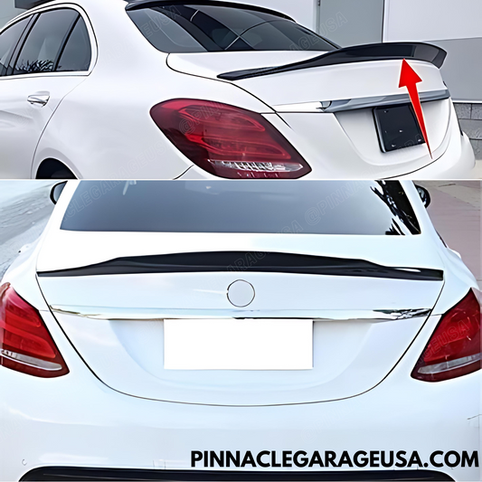 2014-2019 Mercedes Benz C-Class/ C63 W205 Sedan Rear PSM Style Trunk Spoiler