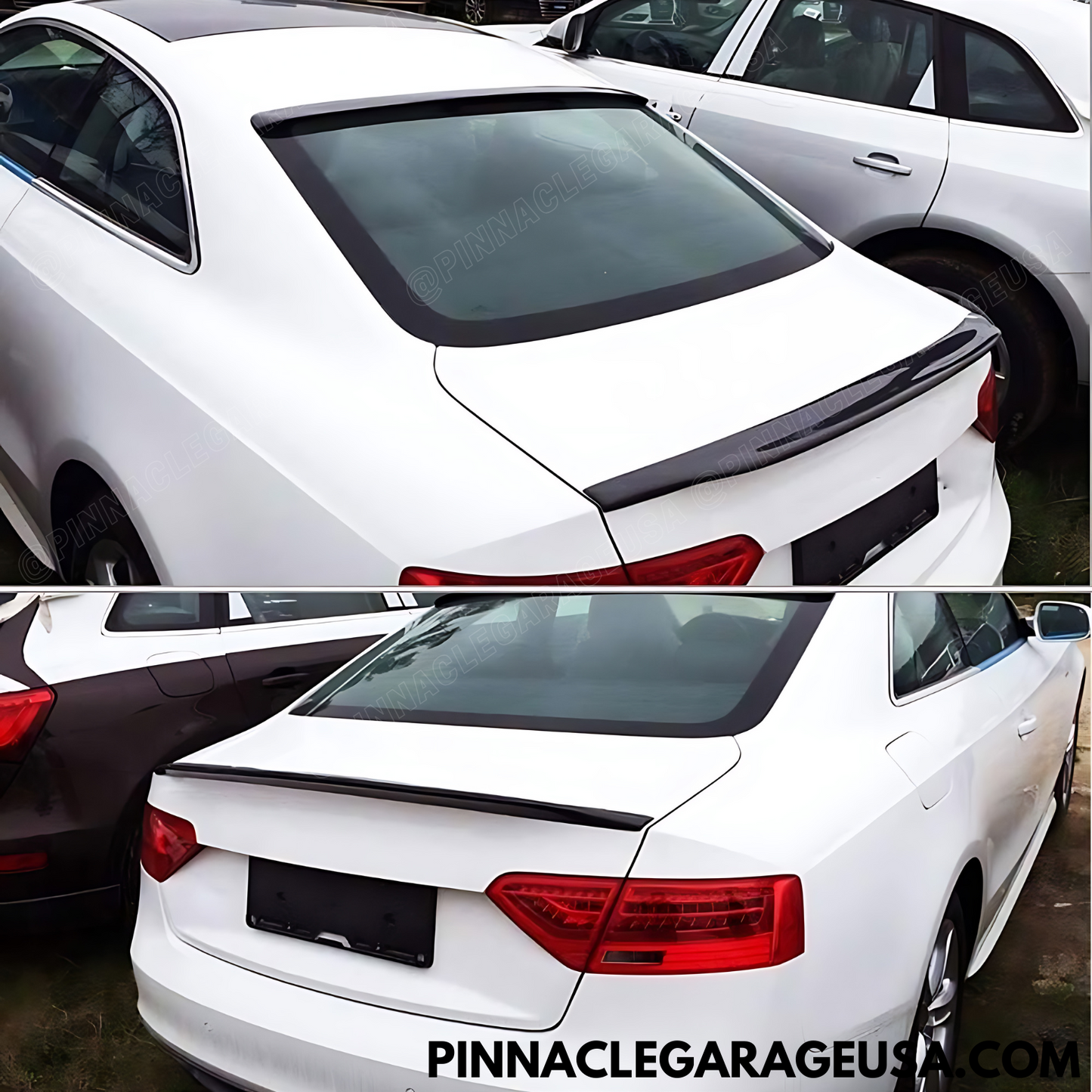 2007-2013 AUDI A5 (8T) Coupe Rear B8 Style Trunk Spoiler
