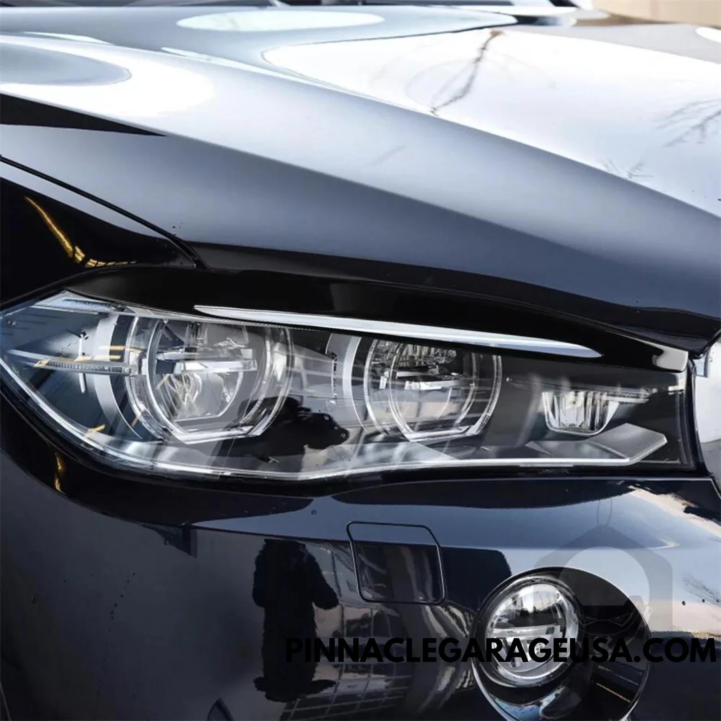 2014-2018 BMW X5 Series F15 Front Headlight Eyebrow Trim