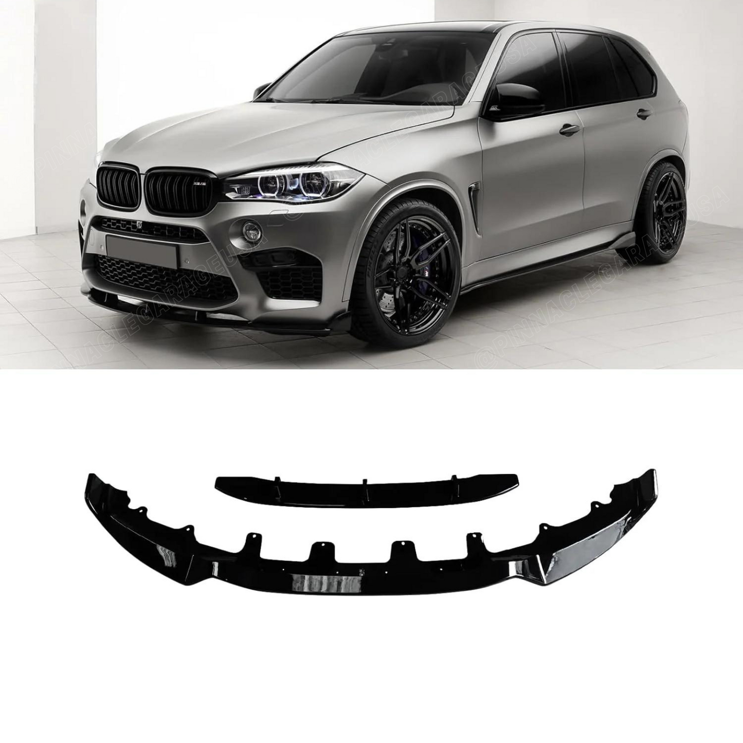 2014-2018 BMW X5 Series F15 M Sport Front Bumper Splitter Lip