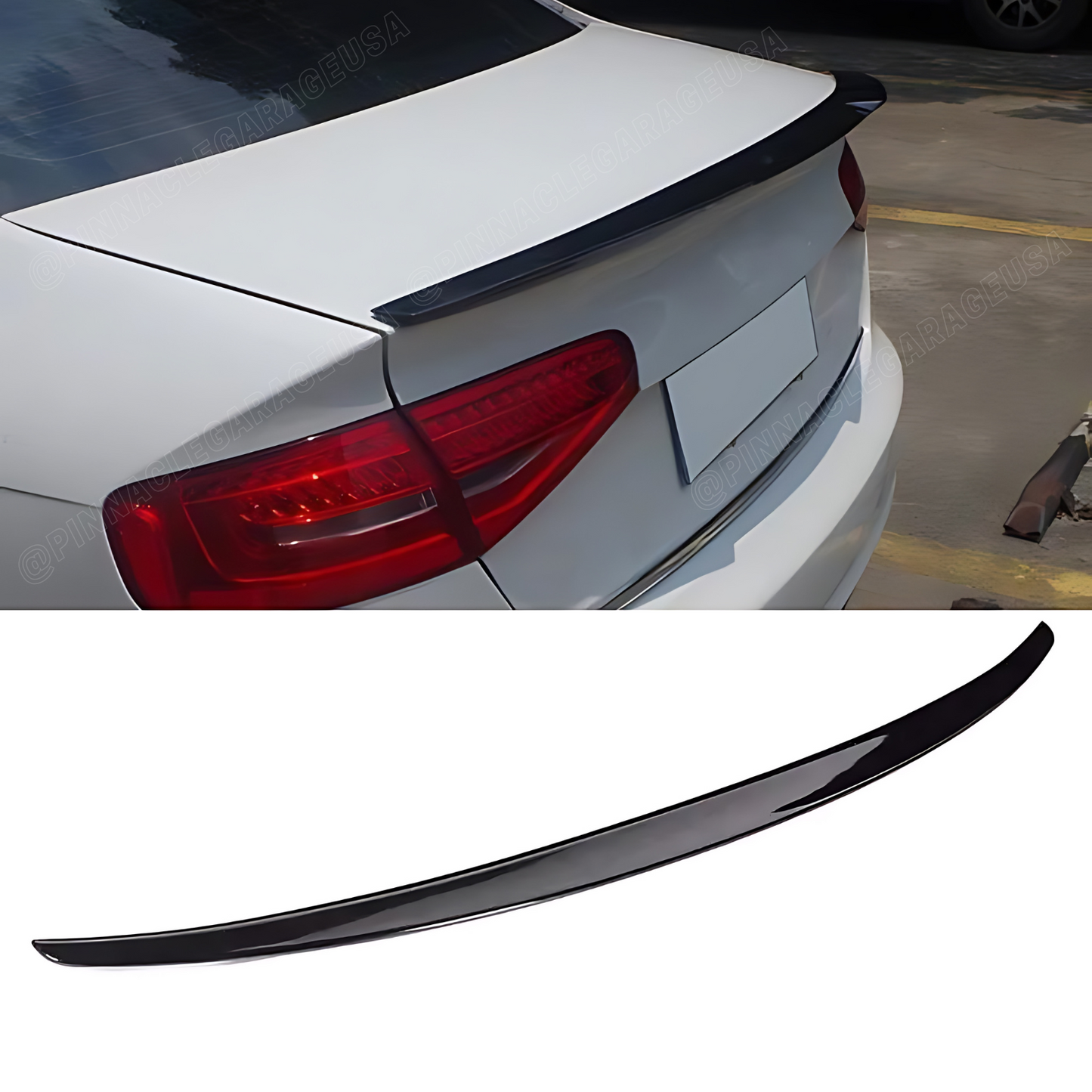 2013-2016 AUDI A4 (B8.5) Sedan Rear S4 Style Trunk Spoiler