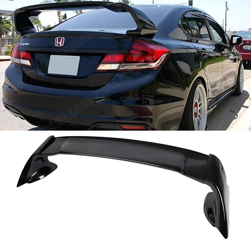 2012-2015 Honda Civic 9th Gen Sedan Rear MU Style Trunk Spoiler