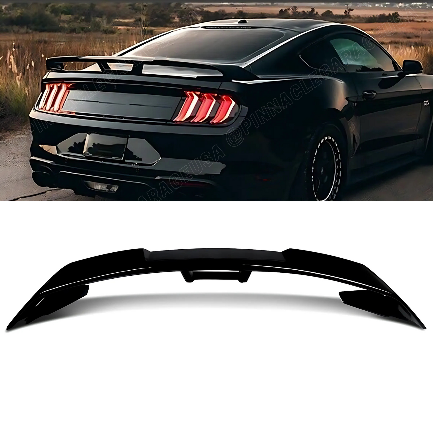 2015-2023 Ford Mustang Rear S550 GT Style Trunk Spoiler
