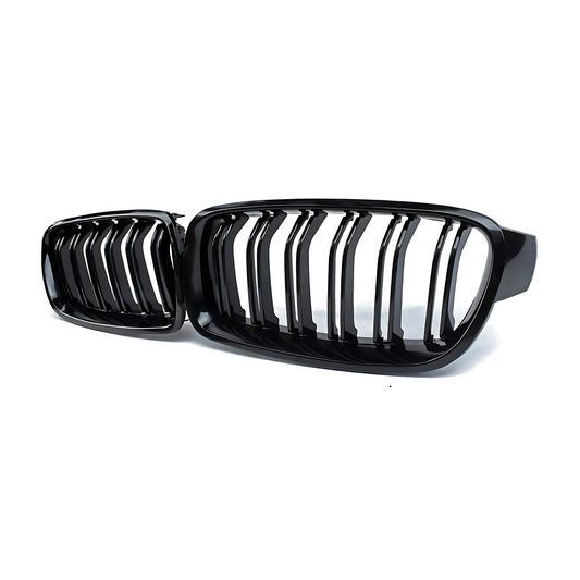 2012-2018 BMW 3 Series F30/F31 Dual Slat Front Kidney Grilles