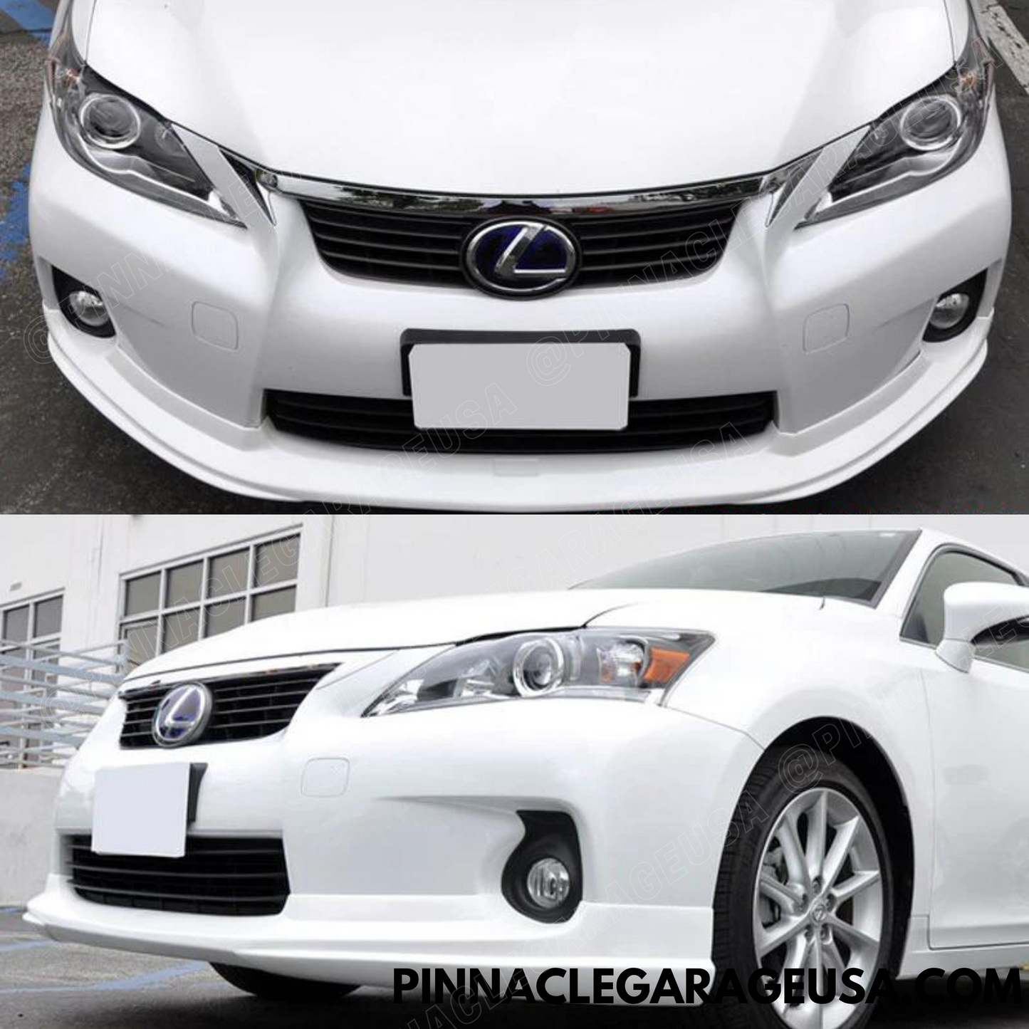 2011-2013 Lexus CT200h Tom's Style Front Bumper Splitter Lip