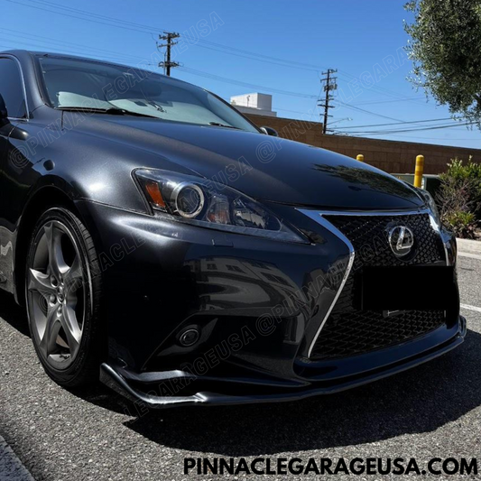 2006-2013 Lexus IS250/ IS350 Matte Black Front Bumper Lip for 3IS Style Conversion