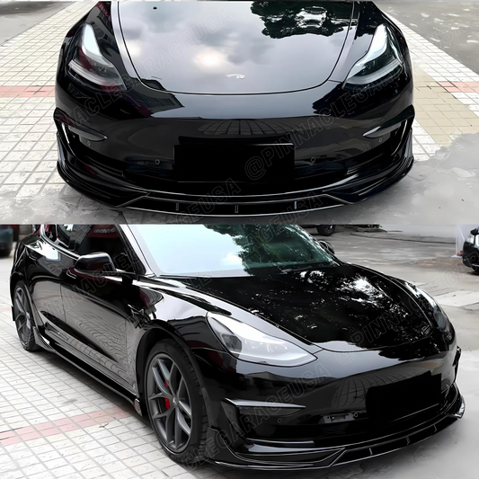 2017-2023 Tesla Model 3 Front Bumper Splitter Lip