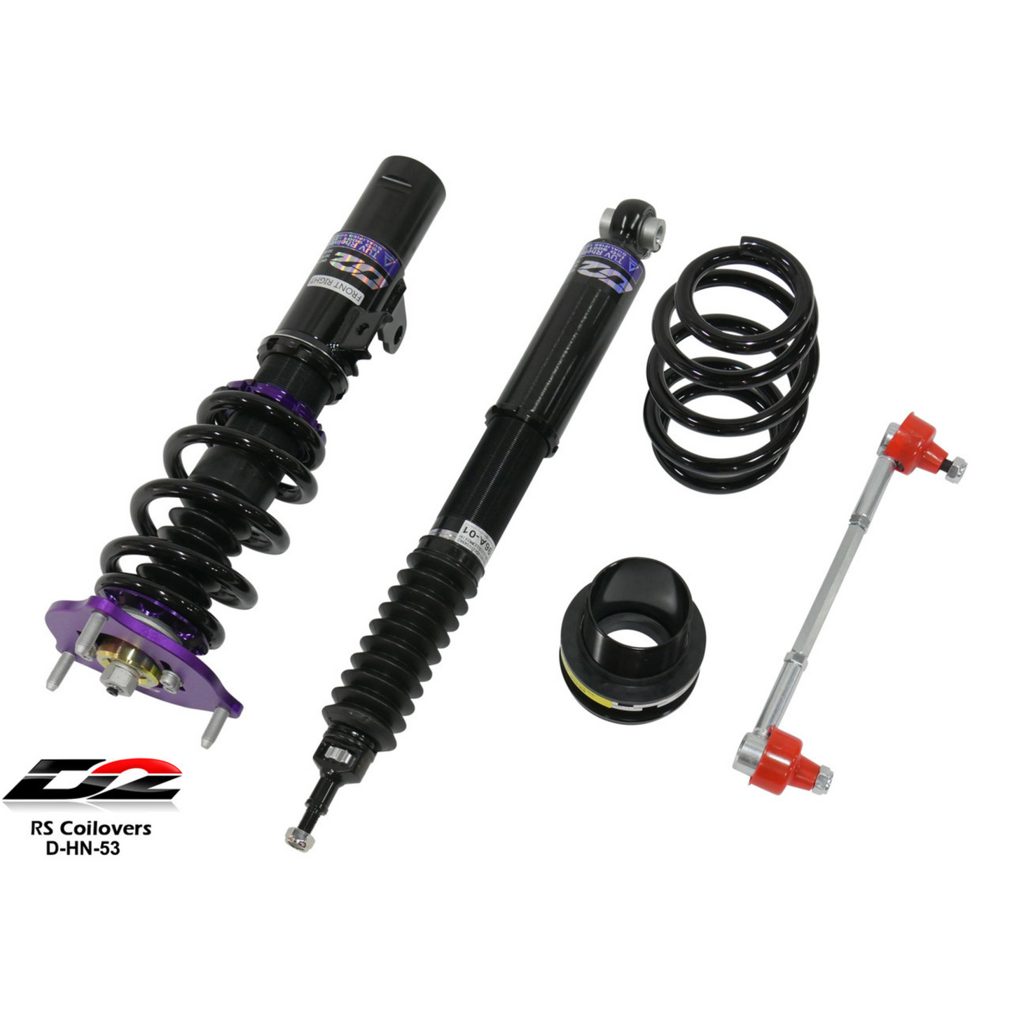 D2 Racing RS Coilovers for 2017-2021 Honda Civic Type R FK8 (D-HN-53)