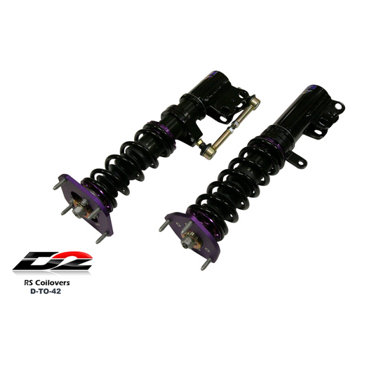 D2 Racing RS Coilovers for 1987-1989 Toyota MR2 AW11 (D-TO-42)