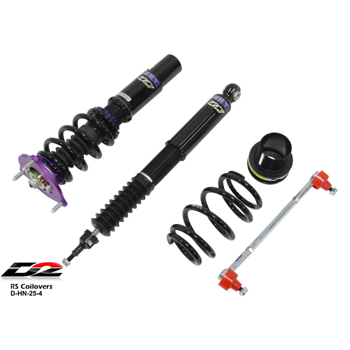 D2 Racing RS Coilovers for 2017-2021 Honda Civic Hatchback (D-HN-25-4)