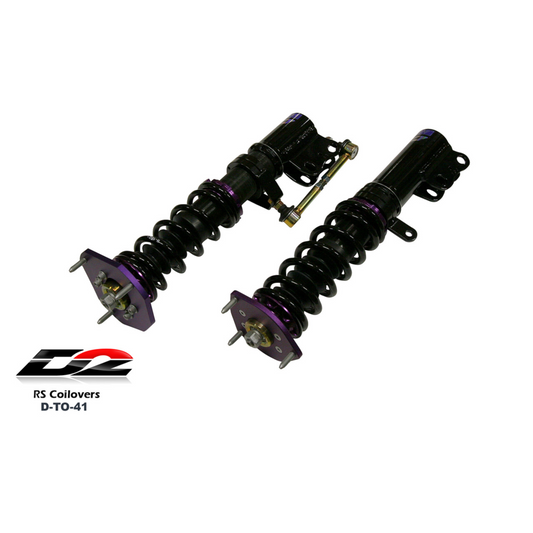 D2 Racing RS Coilovers for 1985-1986 Toyota MR2 AW11 (D-TO-41)