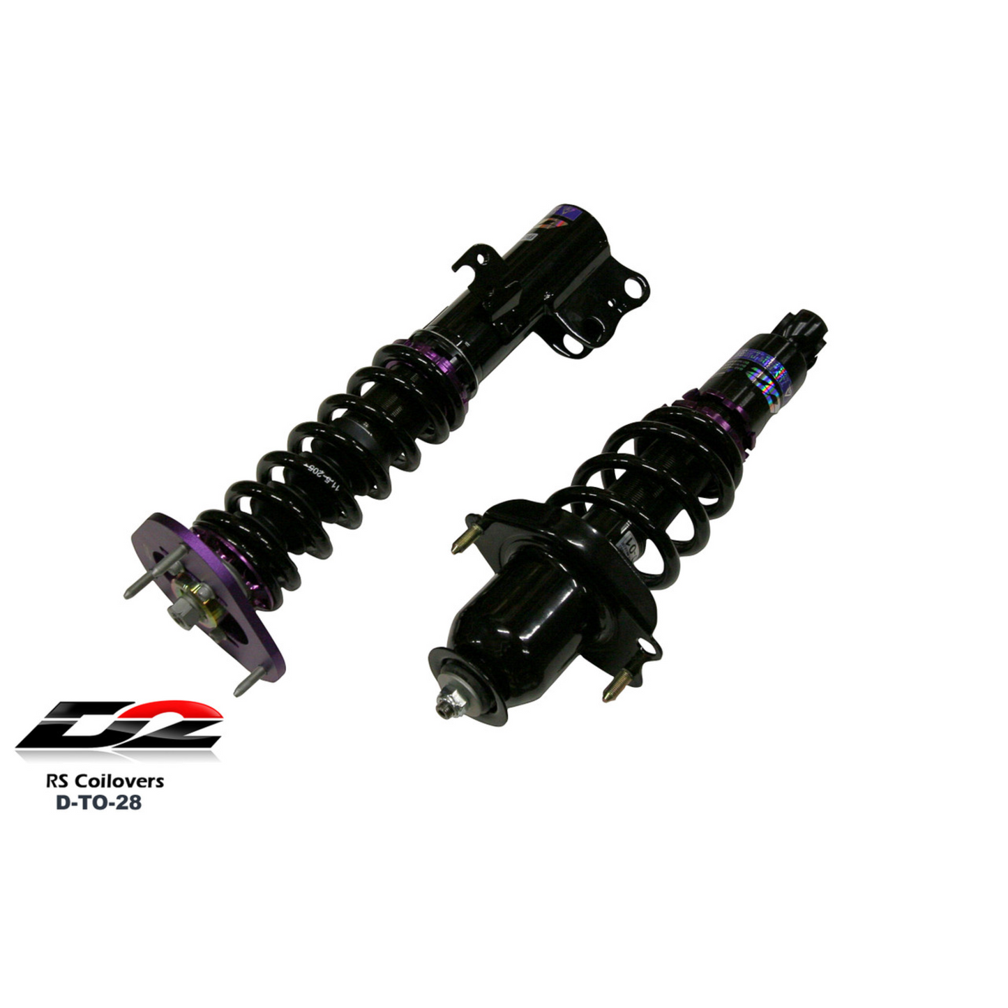 D2 Racing RS Coilovers for 2009-2019 Toyota Corolla/ 03-13 Matrix/ 03-10 Pontiac Vibe (FWD) - (D-TO-28)