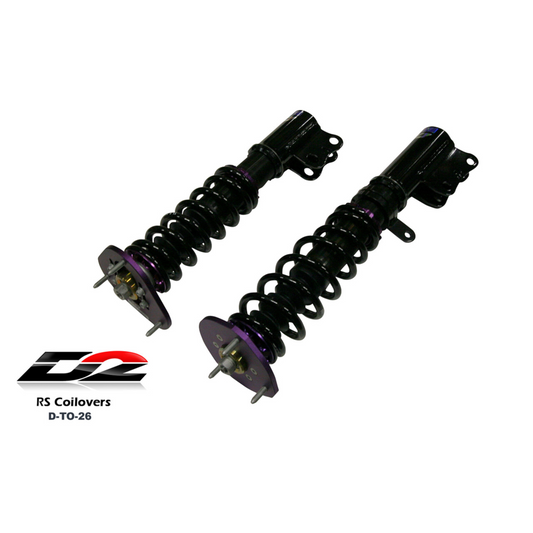 D2 Racing RS Coilovers for 1988-2002 Toyota Corolla/ Geo Prizm (D-TO-26)