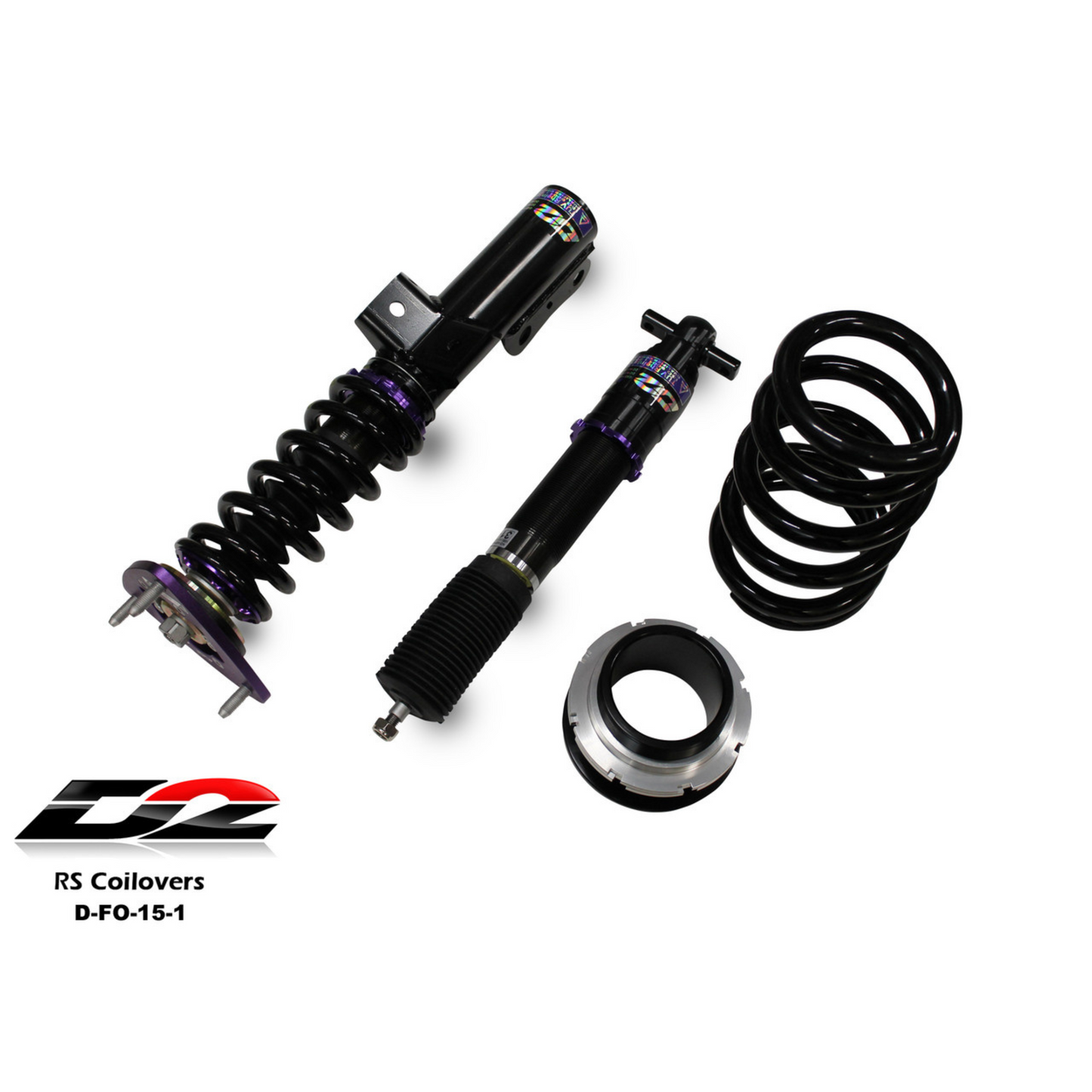 D2 Racing RS Coilovers for 2015-2023 Ford Mustang (D-FO-15-1)