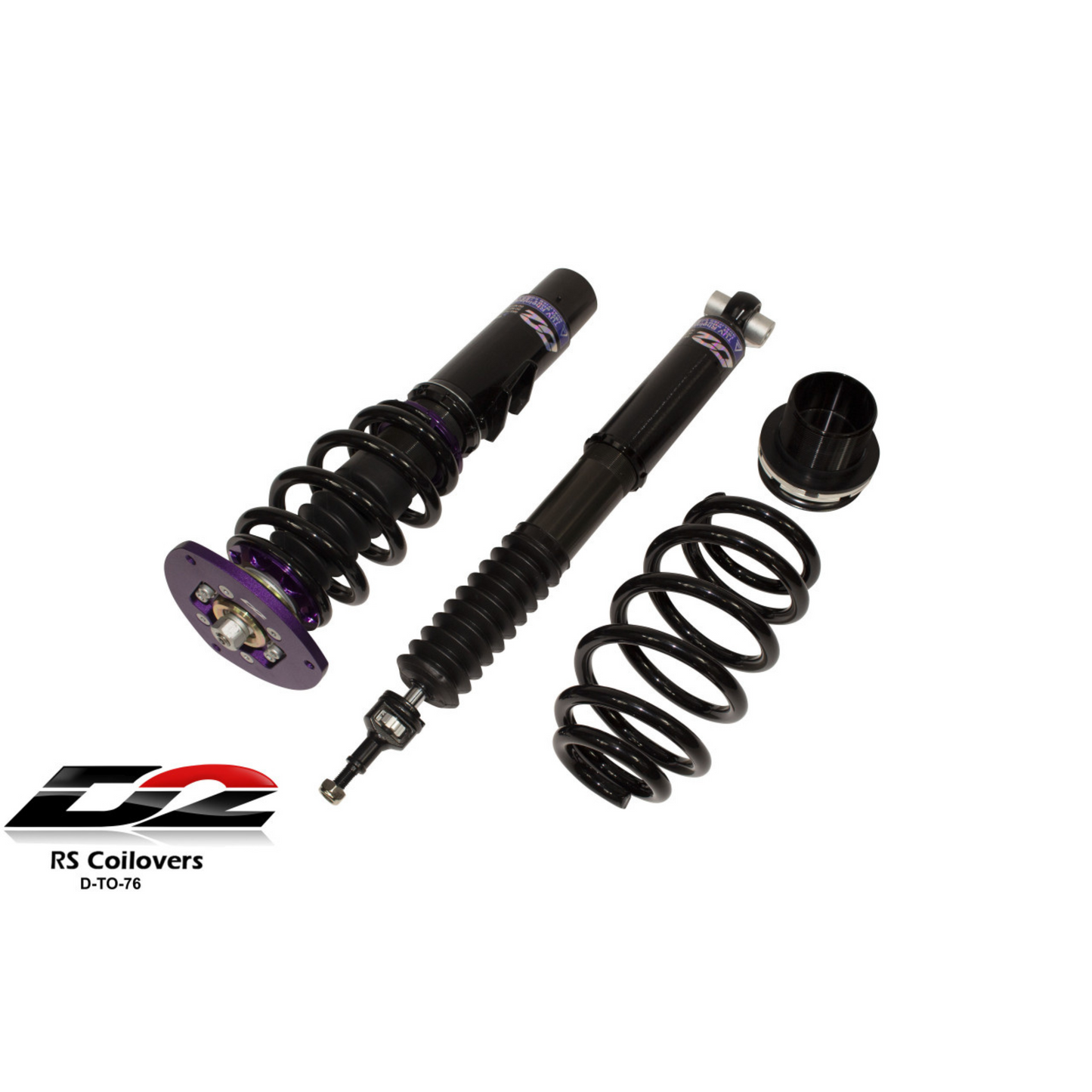 D2 Racing RS Coilovers for 2015-2019 Volkswagen Golf (Incl. GTI)/ 2016-2020 Audi A3/S3 (D-VO-20-2)