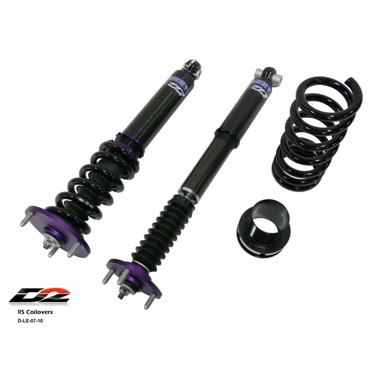 D2 Racing RS Coilovers for 2015+ Lexus RC-F / 2016+ GS-F (RWD/BALL FLM) - (D-LE-07-10)