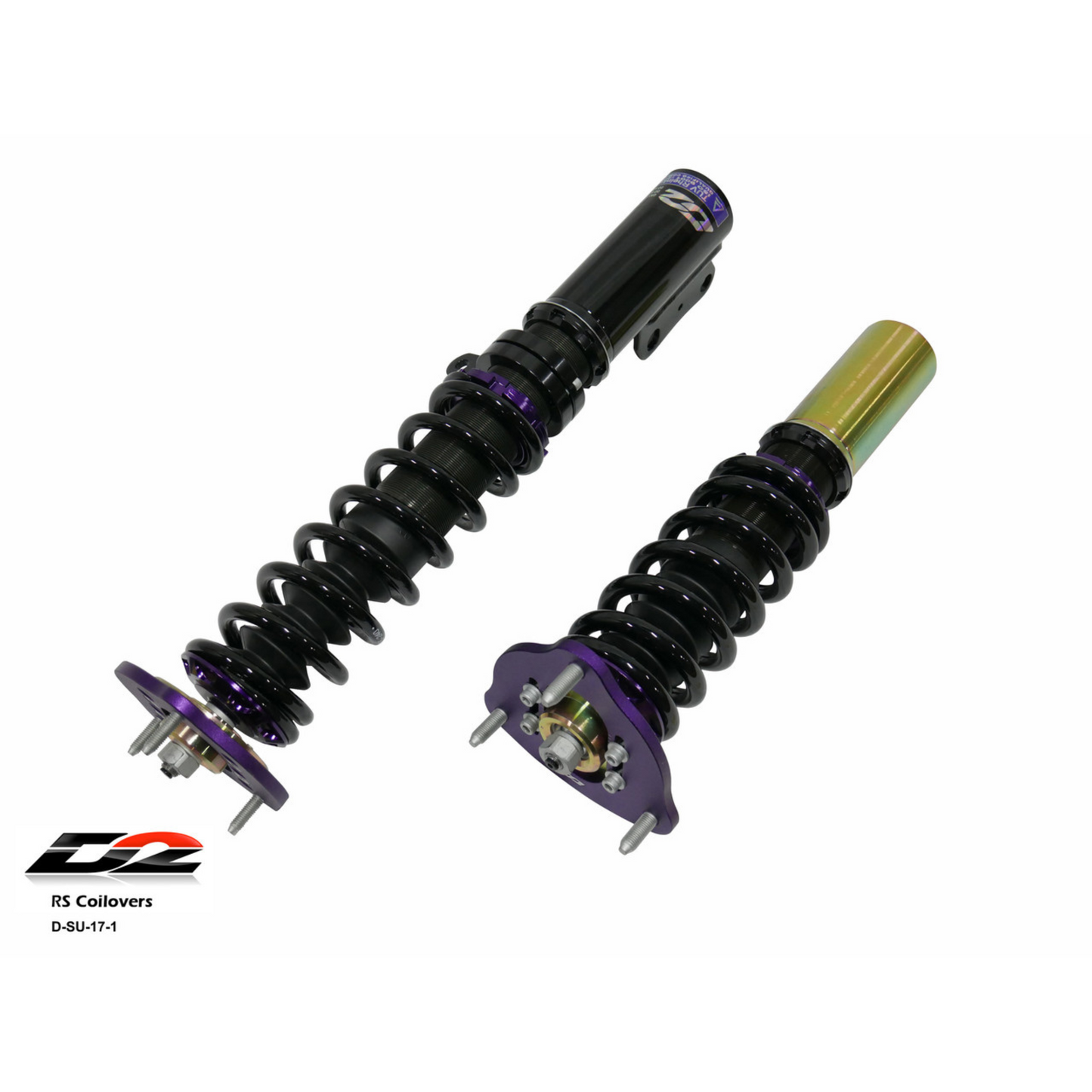 D2 Racing RS Coilovers for 2014-2019 Subaru Legacy (D-SU-17-1)